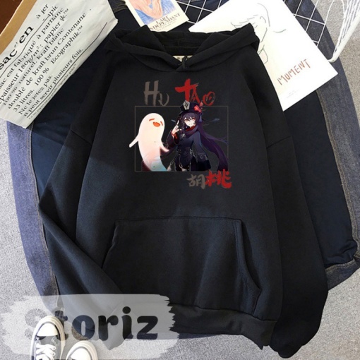 Косплей "Hu Tao" черный, 2XL