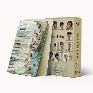 Набор картонных карточек "Seventeen" №2, 55шт.