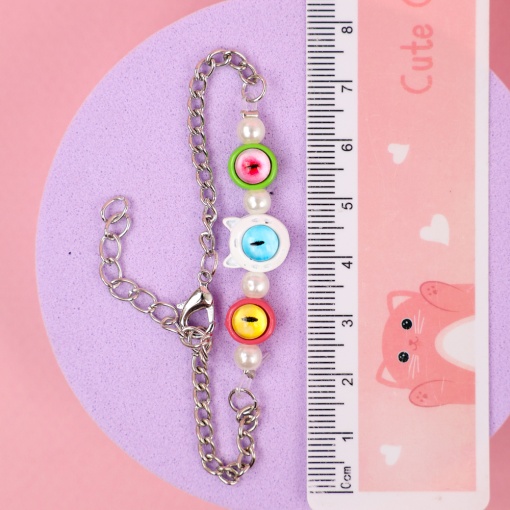 Браслет "Monster" A-864, белый