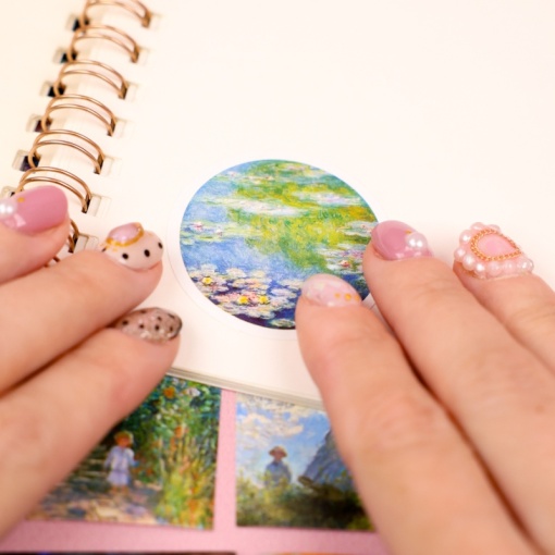 Набор наклеек "Monet Oil Painting", 46 шт.
