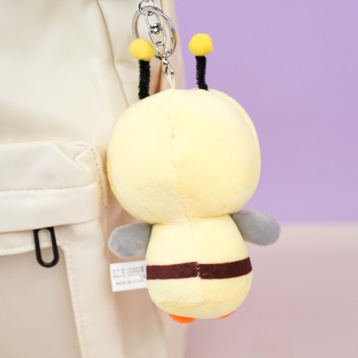 Мягкий брелок "Пингвин" желтый 10 см