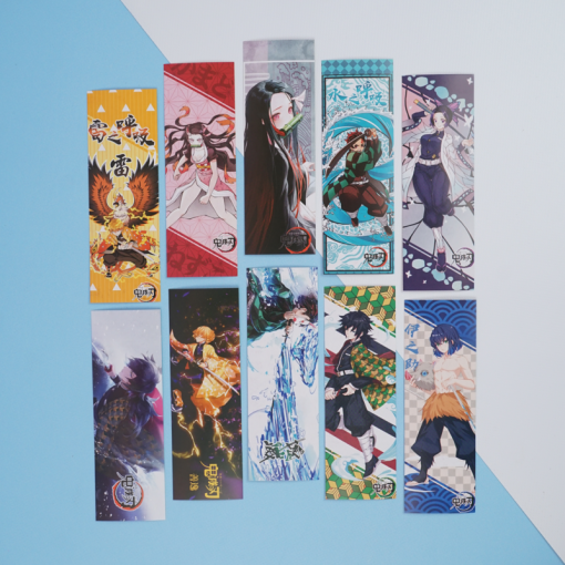 Набор закладок "Demon Slayer" 10шт
