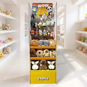 Готовая стойка Storiz 200х60см (желтый) №1