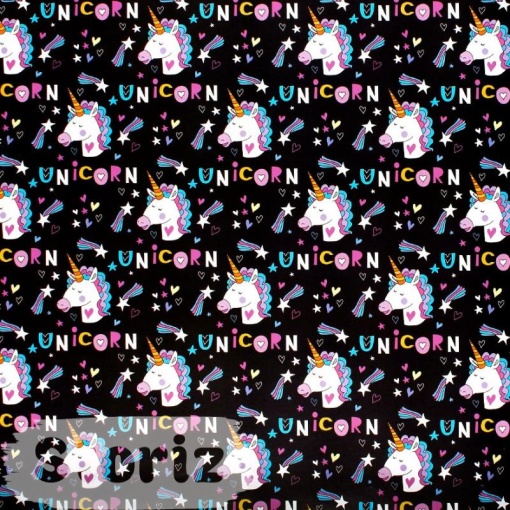 Упаковочная бумага "Единорожек" 50x70 см