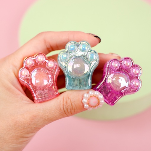 Точилка "Лапка с блестками" №2038 в ассортименте 1шт