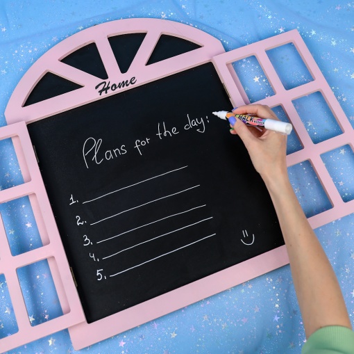 Доска для записей "Home", розовый  оптом