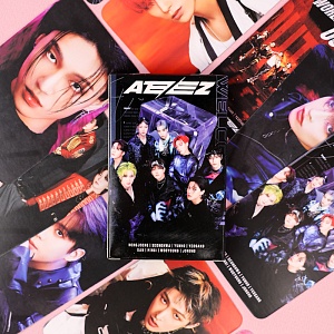Набор картонных карточек "K-POP" ATEEZ 30шт.