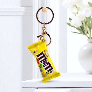 Брелок "M&M's" peanut, желтый