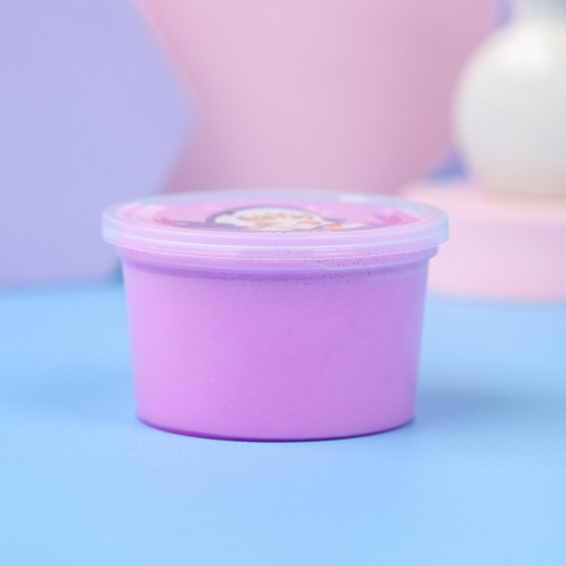 Слайм "Котик в акуле", серия Butter (фиолетовый), 150гр. STORIZ