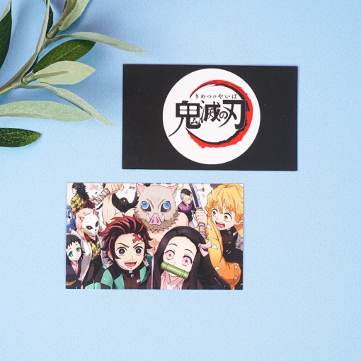 Набор картонных карточек "Demon Slayer" 30шт.