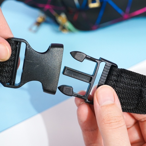 Поясная сумка "Геометрия" черный