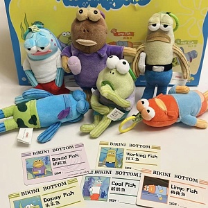 Мягкие брелки Surprise "Bikini Bottom" в ассортименте 1шт