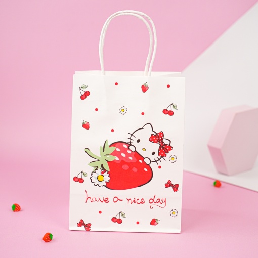 Подарочный пакет "Kt" 21x15x10 см