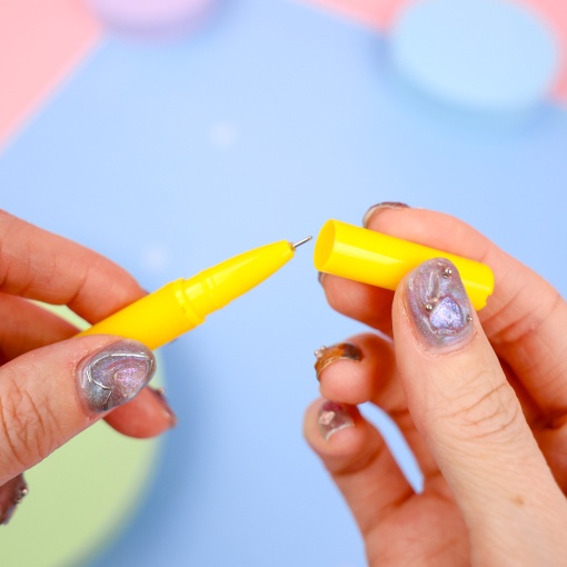 Ручка силиконовая "Гриб" в ассортименте (синий)