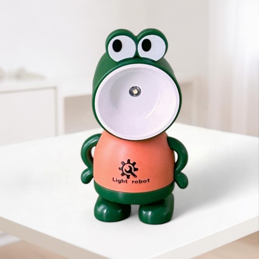 Мини-лампа "Light robot" зеленый оптом