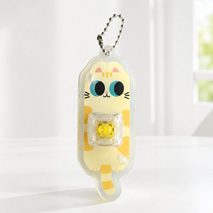 Брелок-антистресс "Cute Cat", рыжий