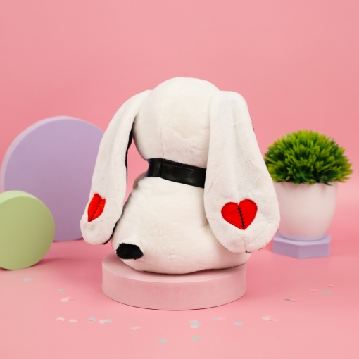 Мягкая игрушка "Bunny Dark", белый 25 см