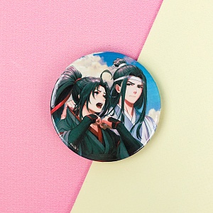 Значок круглый "Manga" №3, 56мм