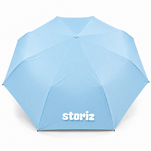 Зонт-автомат "Storiz" голубой
