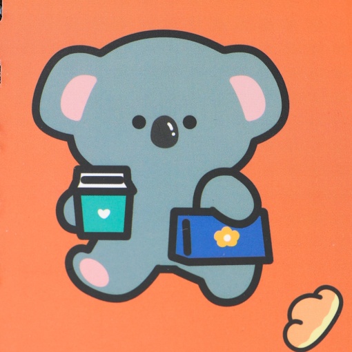 Блокнот на кольцах "Koala" №1 (8х10,5см)