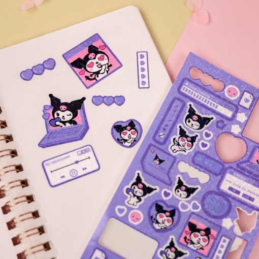 Наклейки "My Mld" Куро (серия с блёстками)