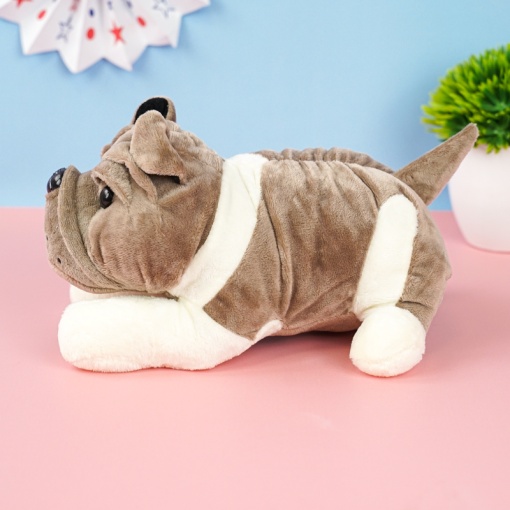 Мягкая игрушка "Шарпей" серый, 27см