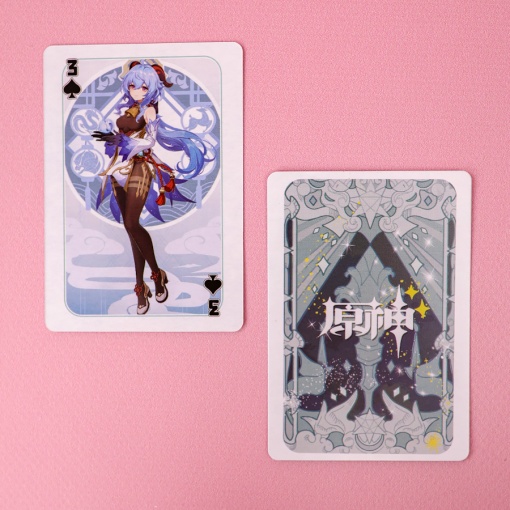 Набор игральных карт "Genshin Impact" C, в коробке 24шт