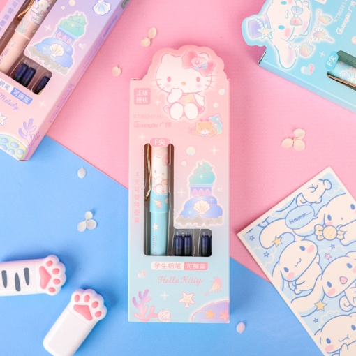 Перьевая ручка со сменными чернилами "Sanre"