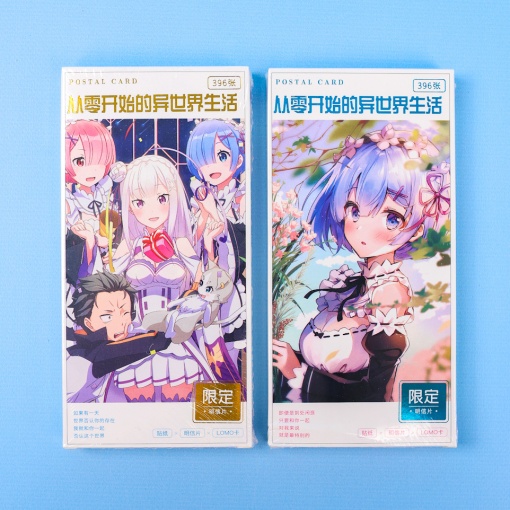 Набор почтовых открыток "Re:Zero" №1, в ассортименте 