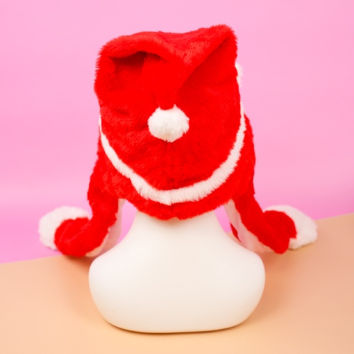 Шапка с двигающимися усиками "НГ Новогодняя" Санта Клаус