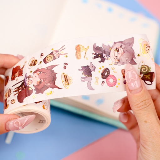 Набор наклеек в рулоне "Good Morning" 3м