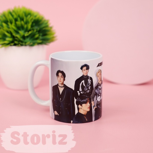 Кружка "K-pop" Ateez 300 мл оптом со склада!