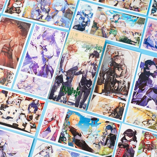 Набор почтовых открыток "Genshin Impact" A