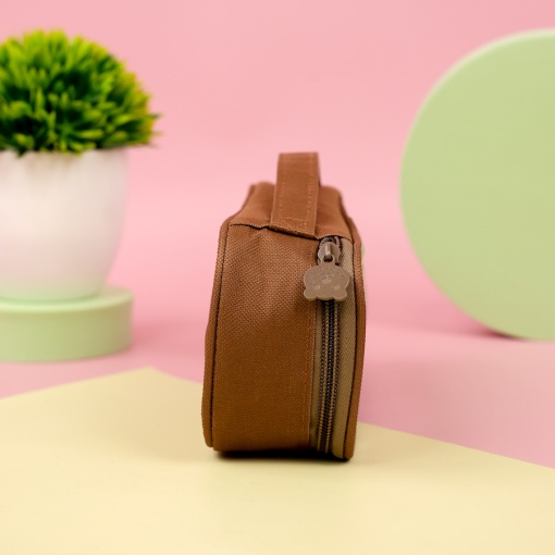 Пенал "Bear Unique" коричневый 