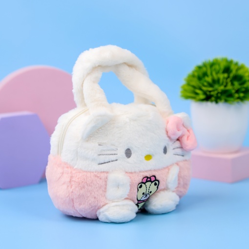 Сумка плюшевая "Kt" 