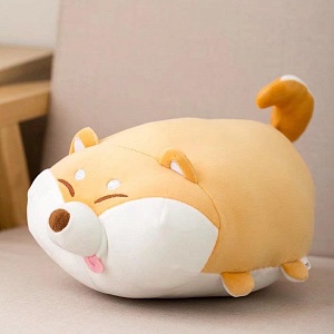 Мягкая игрушка "Сиба-Ину" 35см