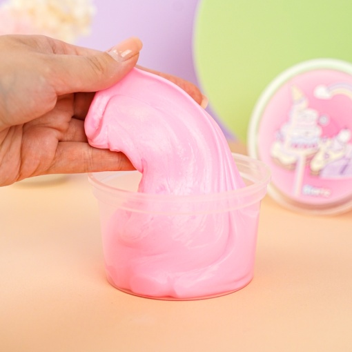 Слайм "Sugar Party", серия Butter (розовый), 150гр. STORIZ