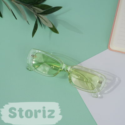 Солнцезащитные очки с чехлом "Transparent Green"