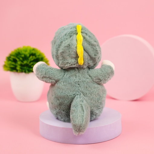 Мягкая игрушка "Овечка в костюме динозавра" 23 см