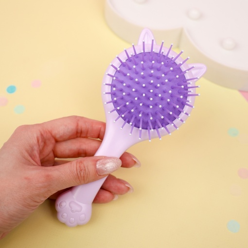 Расческа "Кошечка" фиолетовый