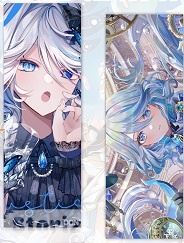 Закладка "Genshin Impact" Фурина, 20х6,7см.