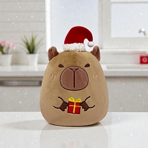 Мягкая игрушка "НГ Christmas cuties" Капибара 26см