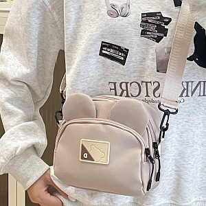 Сумочка "Bear" с ушками, бежевый оптом со склада в Москве