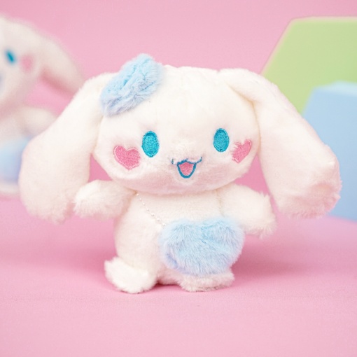 Мягкий брелок "Синнамон" голубой, 10 см