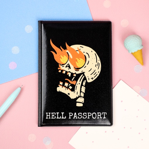 Обложка на паспорт "Hell" STORIZ