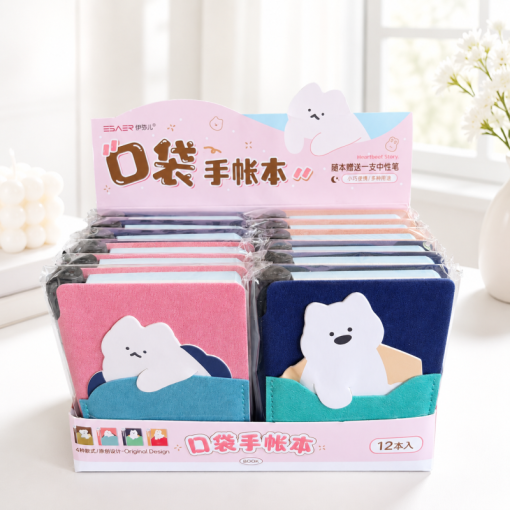 Блокнот "Pocket animals" color mix, в ассортименте 1шт