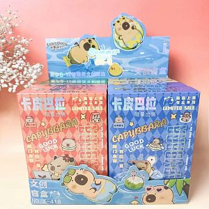 Шоу-бокс подарочных наборов "Capybara" summer №418, в асc-те 8шт