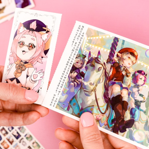 Набор почтовых открыток "Genshin Impact" №11