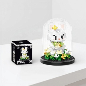 Конструктор "Flowers" османтус и кролик №7245 (403 детали)