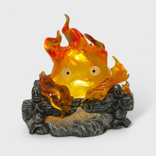 Ночник "Лампа Кальцифер" пламя сердца оптом